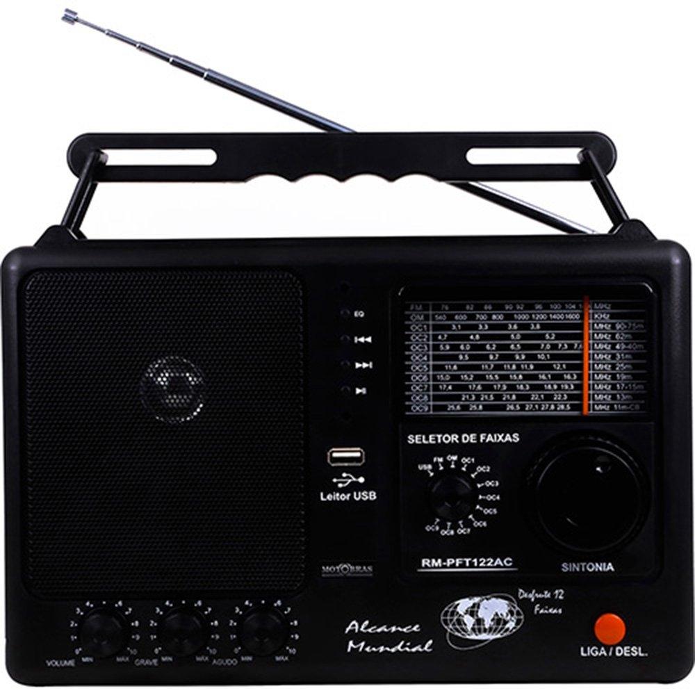 Rádio Portátil Motobrás Rm Pf 122ac Mp3, Ipod, Usb, Amfm é bom? Vale a pena?