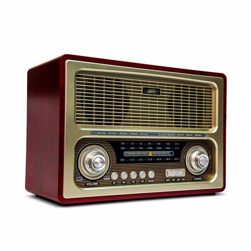 Radio Portátil Retro Vintage Antigo Am/fm Recarrregável C/gravador Usb Sd Mp3 é bom? Vale a pena?