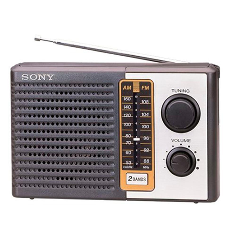→ Radio Portatil Sony Icf F10 Amfm 2 Bandas Entrada Para Fones De