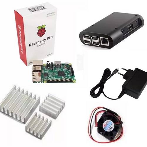 Raspberry Pi3 Pi 3 + Case + Cooler + Dissipador + Fonte é bom? Vale a pena?
