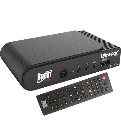 Receptor e Conversor Digital Ultra Box, Canais Digitais, HD BedinSat é bom? Vale a pena?