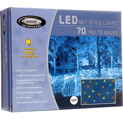 Rede LED Series com 70 Lâmpadas - Importado é bom? Vale a pena?