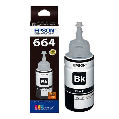 Refil de Tinta Original Epson T664120 Black L355/l365/l200/l110/l555 | 70ml é bom? Vale a pena?