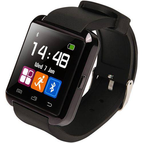 Relogio Bluetooth U8+ Plus Smartwatch Touch Screen Sem Fio Inteligente Ligação Viva Voz Preto é bom? Vale a pena?