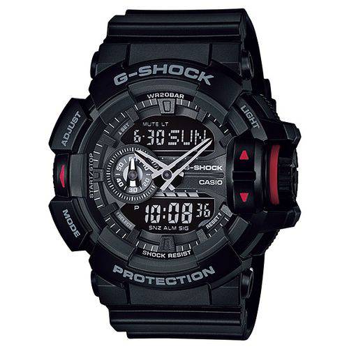 Relógio Casio G-Shock Anadigi Ga-400-1bdr Preto é bom? Vale a pena?