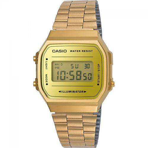 Relógio Casio Vintage Dourado - A168WEGM-9DF é bom? Vale a pena?