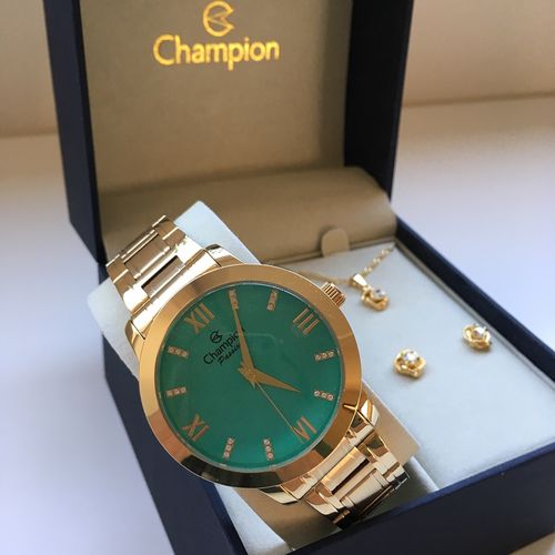 Relógio Champion Feminino Passion Colar e Brincos Cn29169o é bom? Vale a pena?