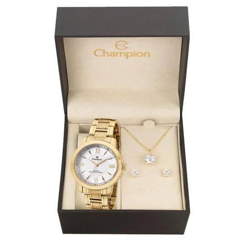 Relógio Champion Passion Ch24697j + Kit de Brincos e Colar é bom? Vale a pena?