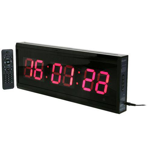 Relogio Cronometro Led Digital Treino Timer Grande 48x18cm é bom? Vale a pena?