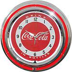 Relógio de Parede Coca-Cola Plástico Neon Double Colorido é bom? Vale a pena?