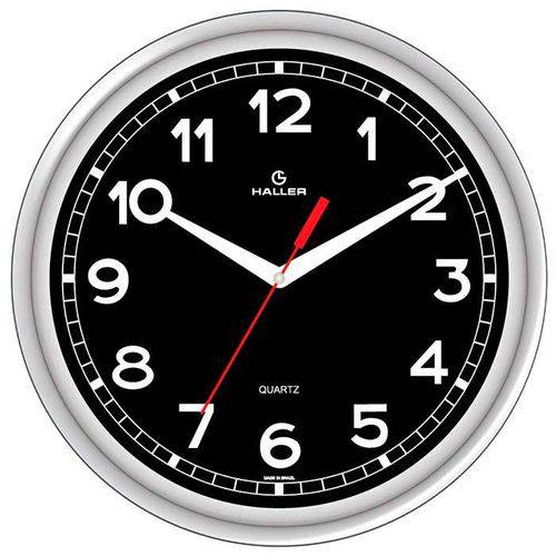 Relógio de Parede D30 New York 5396/05 30cm Prata Haller é bom? Vale a pena?