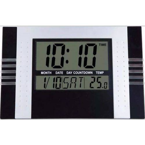 Relógio de Parede Digital com Temperatura Data e Despertador Kenko Kk-5850 é bom? Vale a pena?