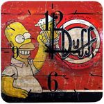 Relógio de Parede Duff Homer Simpsons Cerveja Quadrado é bom? Vale a pena?