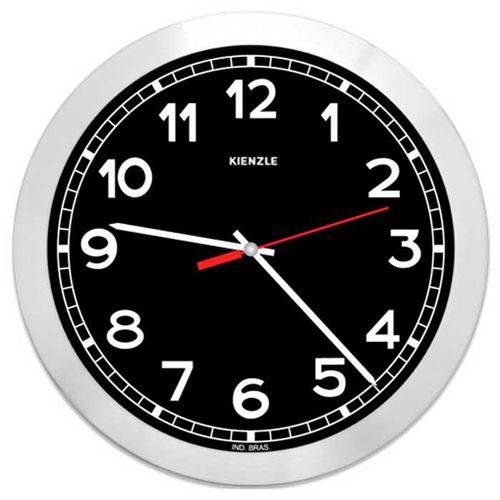 Relógio de Parede Futura New York 6057/33 30cm Preto Kienzle é bom? Vale a pena?