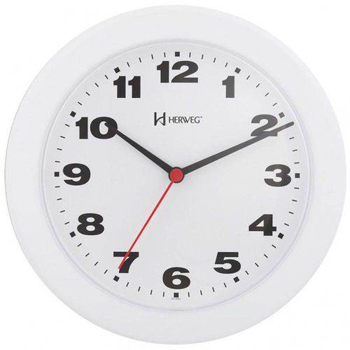 Relógio de Parede Moderno Herweg Branco 6103-21 é bom? Vale a pena?