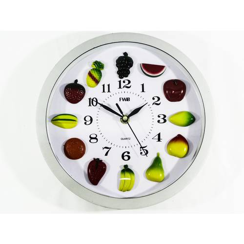 Relógio de Parede para Cozinha com Motivos de Frutas é bom? Vale a pena?