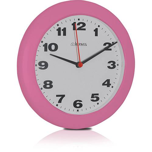 Relógio de Parede Quartz Rosa Baby - Herweg é bom? Vale a pena?