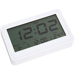 Relógio Despertador Plástico Flat Case Branco - Urban é bom? Vale a pena?