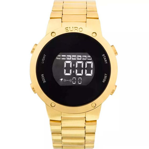 Relógio Euro Digital Eubj3279aa/4d Dourado é bom? Vale a pena?