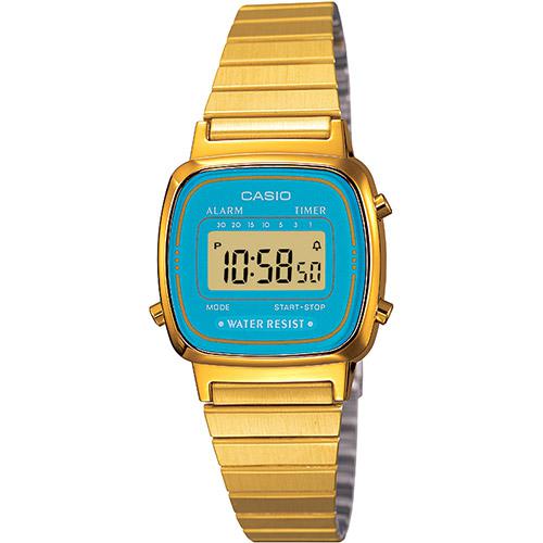 Relógio Feminino Casio Digital Vintage LA670WGA-2DF é bom? Vale a pena?