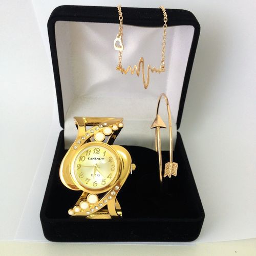 Relógio Feminino Dourado Kit Presente Dia das Mães é bom? Vale a pena?