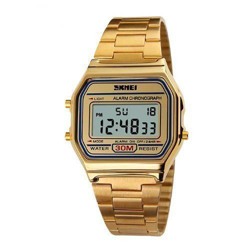 Relógio Feminino Skmei Digital 1123 Dourado é bom? Vale a pena?