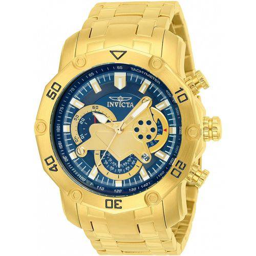 Relógio Invicta Pro Diver 22765 Azul Dourado Lançamento é bom? Vale a pena?