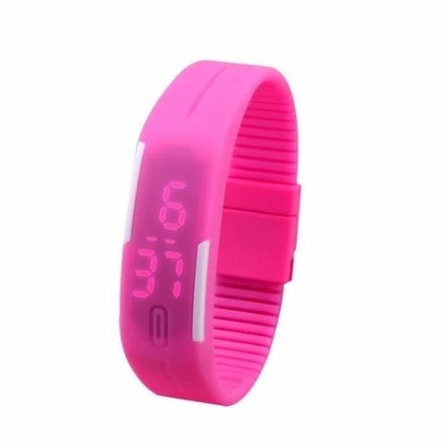 Relógio Led Digital Sport Bracelete Pulseira Silicone - Rosa é bom? Vale a pena?