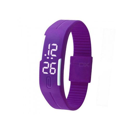 Relógio Led Digital Sport Bracelete Pulseira Silicone - Roxo é bom? Vale a pena?