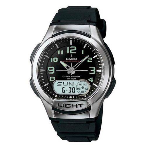 Relógio Masculino Anadigi Casio Aq-180W-1BVDF - Preto é bom? Vale a pena?
