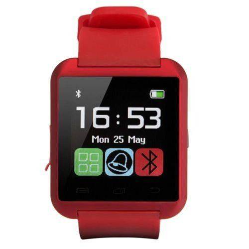 Relógio Masculino Bluetooth Smart U8 Vermelho é bom? Vale a pena?