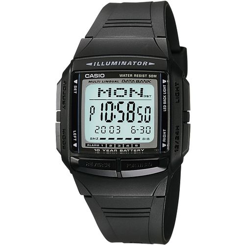 Relógio Masculino Digital Casio Data Bank DB-36-1AV é bom? Vale a pena?