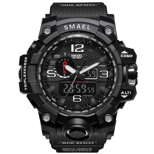 Relógio Masculino Militar G-Shock Smael 1545 Prova Agua Black é bom? Vale a pena?