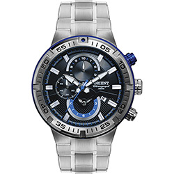 Relógio Masculino Orient Prata Cronógrafo Analógico Esportivo MBSSC128 P1SX é bom? Vale a pena?