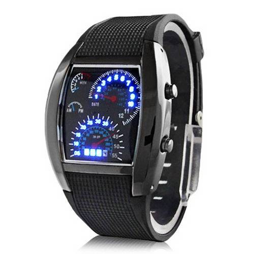 Relógio Masculino Pulso Tvg Led Matrix Azul Ilumin Digital é bom? Vale a pena?