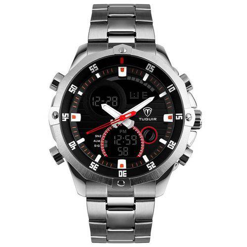Relógio Masculino Tuguir Digital Tg1146 Prata e Preto é bom? Vale a pena?