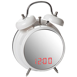Relógio Metal Despertador Espelhado Branco - Urban é bom? Vale a pena?
