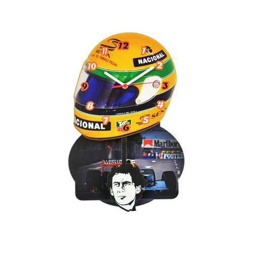 Relógio Parede de Pêndulo - Ayrton Senna é bom? Vale a pena?