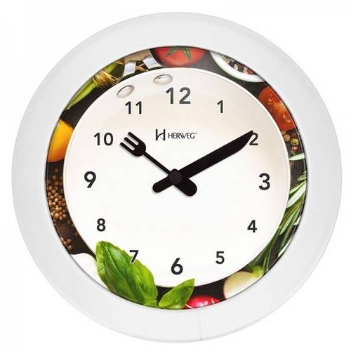 Relógio Parede Herweg 6651-021 Cozinha 21cm é bom? Vale a pena?