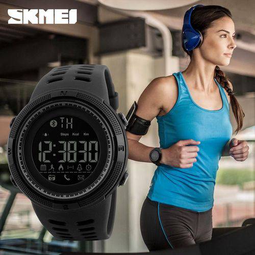 Relógio Skmei Modelo 1250 Smart Watch Bluetooth Pedômetro Calorias Masculino e Feminino Original é bom? Vale a pena?