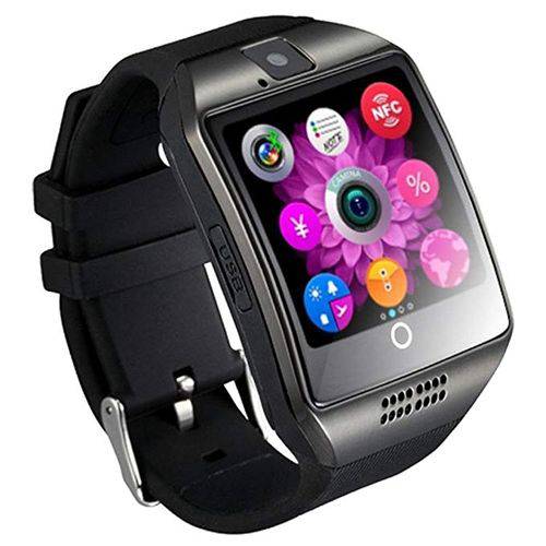 Relógio Smart Watch Q18 Curvo Chip Celular Android é bom? Vale a pena?