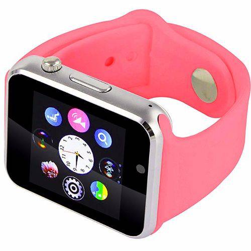 Relógio Smartwatch A1 Original Touch Bluetooth Gear Chip - Rosa é bom? Vale a pena?