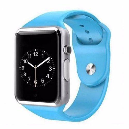 Relógio Smartwatch A1 Touch Bluetooth Gear Chip Azul e Prata é bom? Vale a pena?