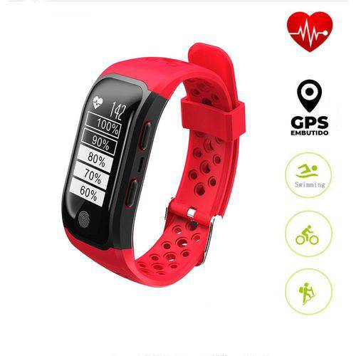 Relógio Smartwatch Bluetooth S908 GPS, Freqüência Cardíaca ,À Prova D