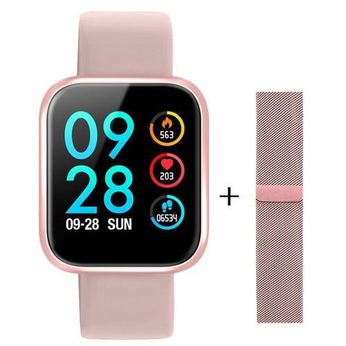 Relógio Smartwatch P70 Rosa Monitor Cardíaco Pressão Arterial Sono Passos Android Ios é bom? Vale a pena?