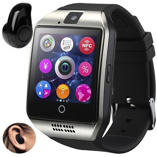 Relógio Smartwatch Q18 Inteligente Gear Chip Celular Touch + Mini Fone de Ouvido Bluetooth é bom? Vale a pena?
