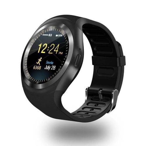 Relógio Smartwatch Y1 Inteligente Bluetooth Android & Ios Preto é bom? Vale a pena?