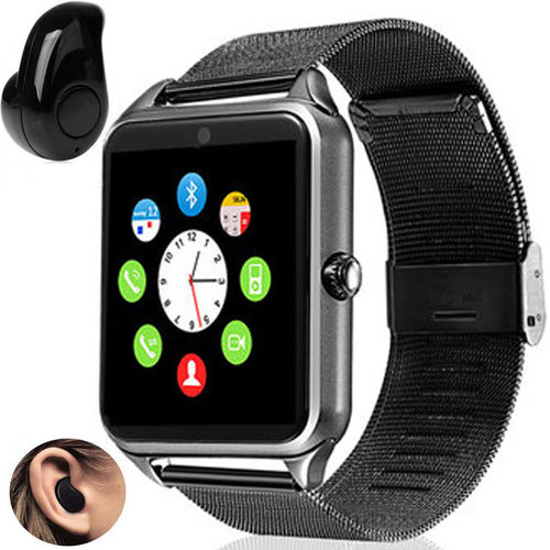 Relógio Smartwatch Z60 Celular Inteligente Chip Pedômetro + Mini Fone de Ouvido Bluetooth - Preto é bom? Vale a pena?