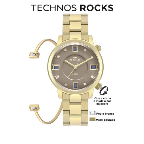 Relógio Technos Feminino Dourado Analógico 2039bu/k4c é bom? Vale a pena?
