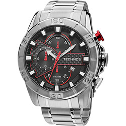 Relógio Technos Masculino Social Prata com Vermelho - OS10EA/1R é bom? Vale a pena?